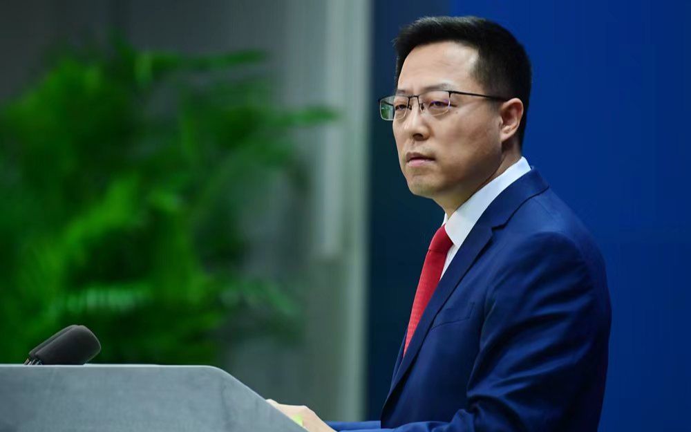 赵立坚说台湾是中国的一个省哪有什么副总统