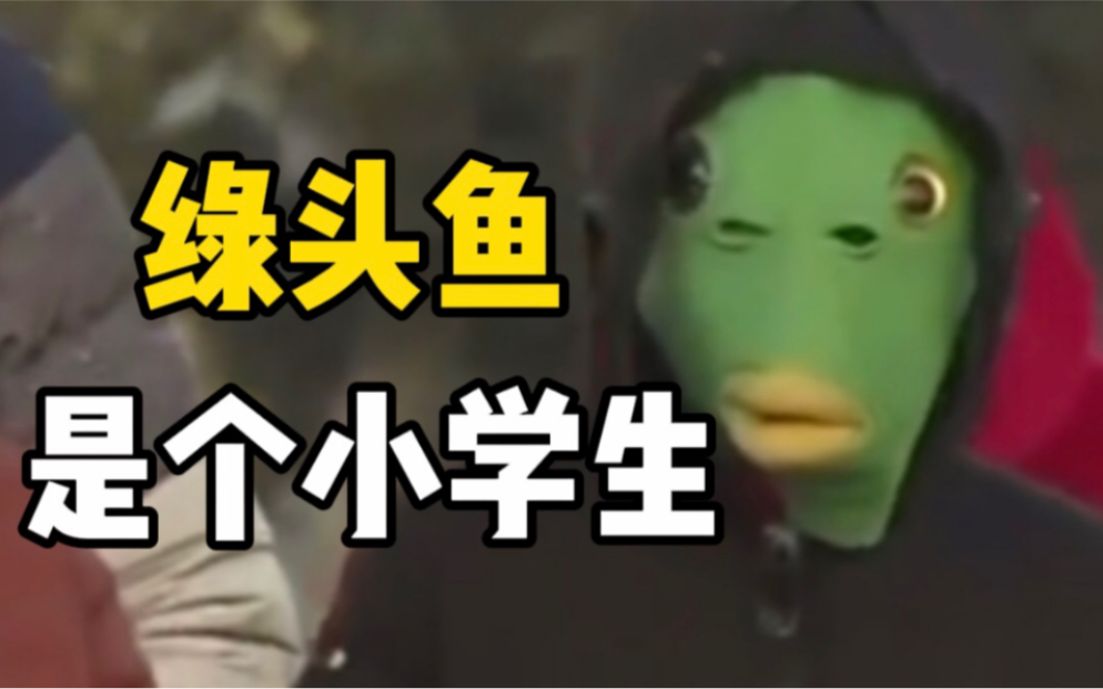 央视直播走红绿头鱼本人现身，是个五年级小学生：为了不社恐，就摇了一段