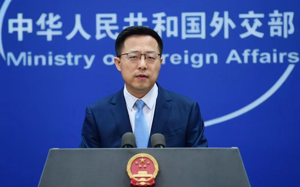赵立坚说美国政客们不要妄谈别国人权