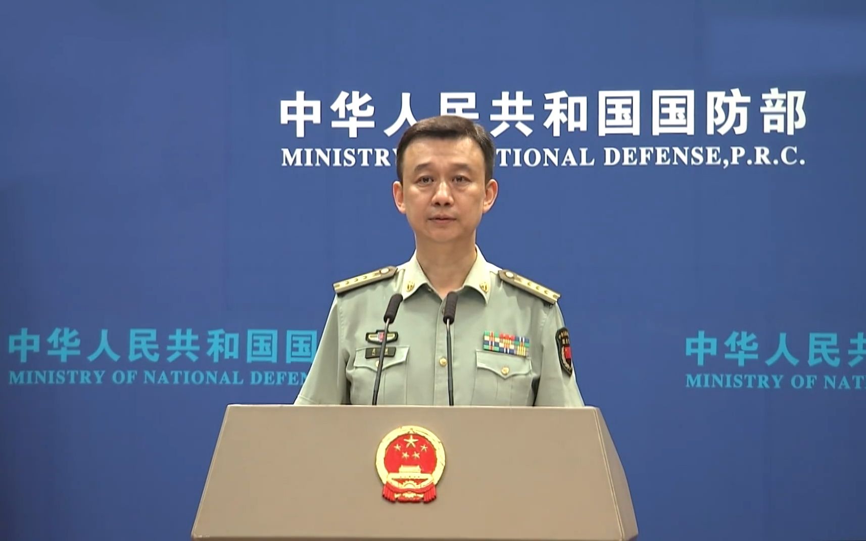 一是反对 二是不怕！中国国防部回应美方挑衅