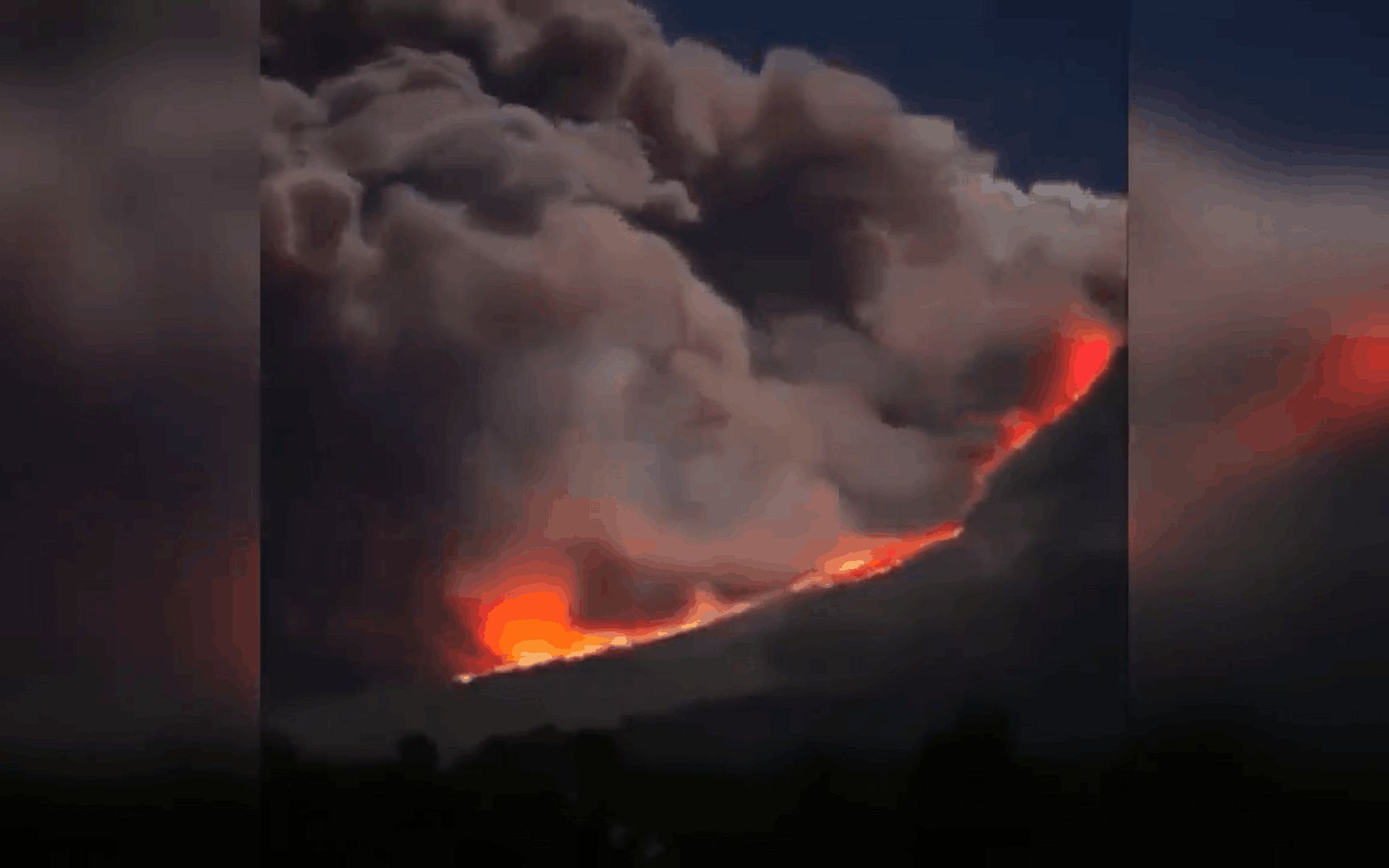 印尼塞梅鲁火山喷发，天空下起“火山灰雨”数千村民被紧急撤离