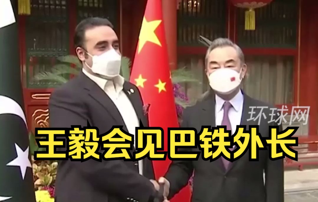 王毅会见巴铁外长