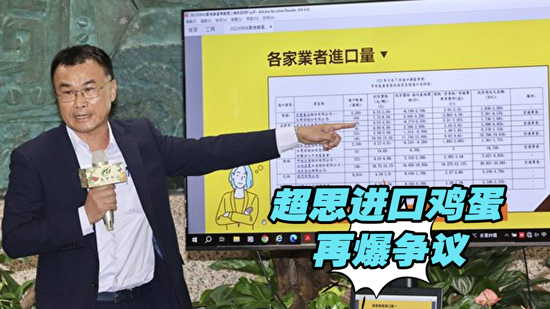 超思遭曝进口蛋代垫款项，竟高出巴西离岸价1.37亿元新台币