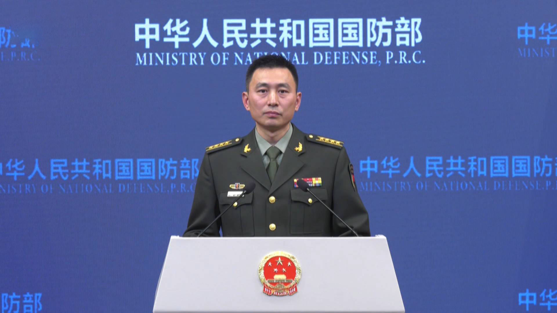 国防部：民进党当局买美国武器无法祖国完全统一大势