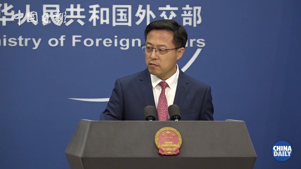 外交部回应美国制裁香港：中国不是吓大的！