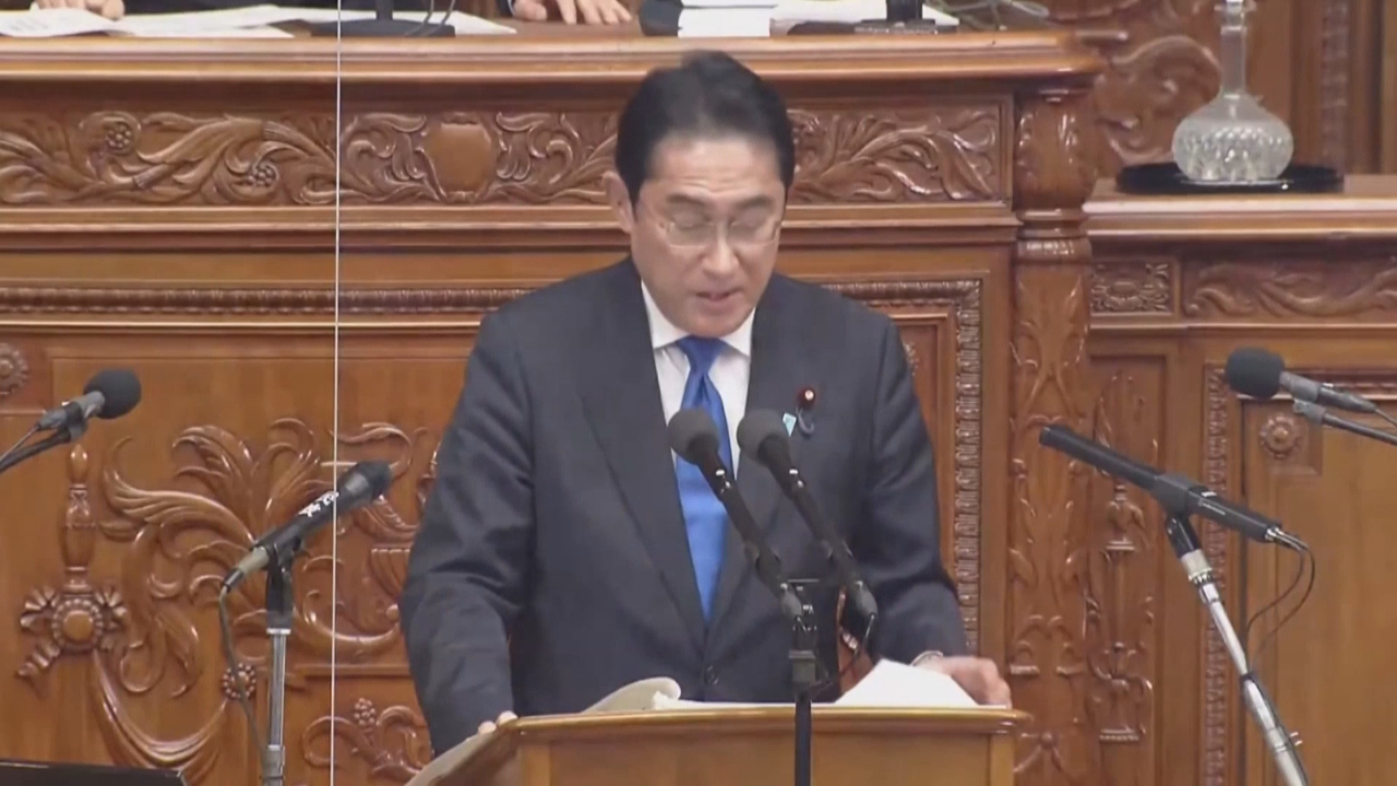 岸田文雄发表施政演说 发展军备是重点