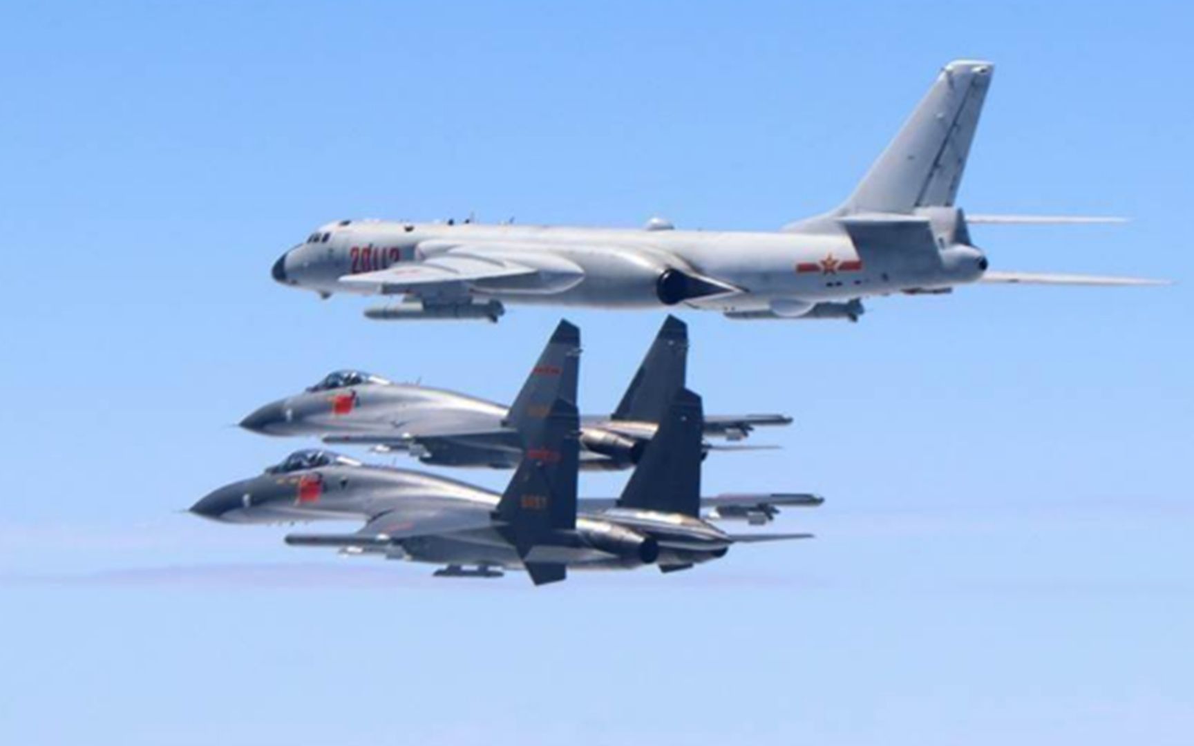 绿媒：解放军军机19日早进入台湾西南方向空域，已连续第6天