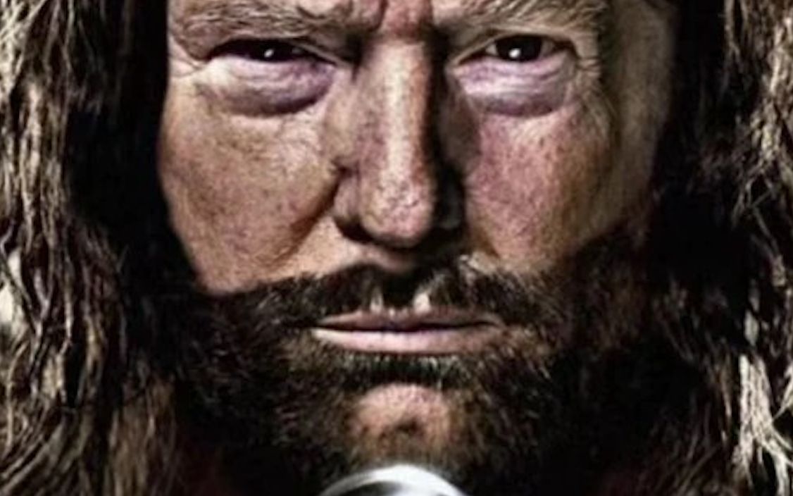 拜登讽刺特朗普是MAGA国王 ，特朗普把自己P成指环王国王回怼