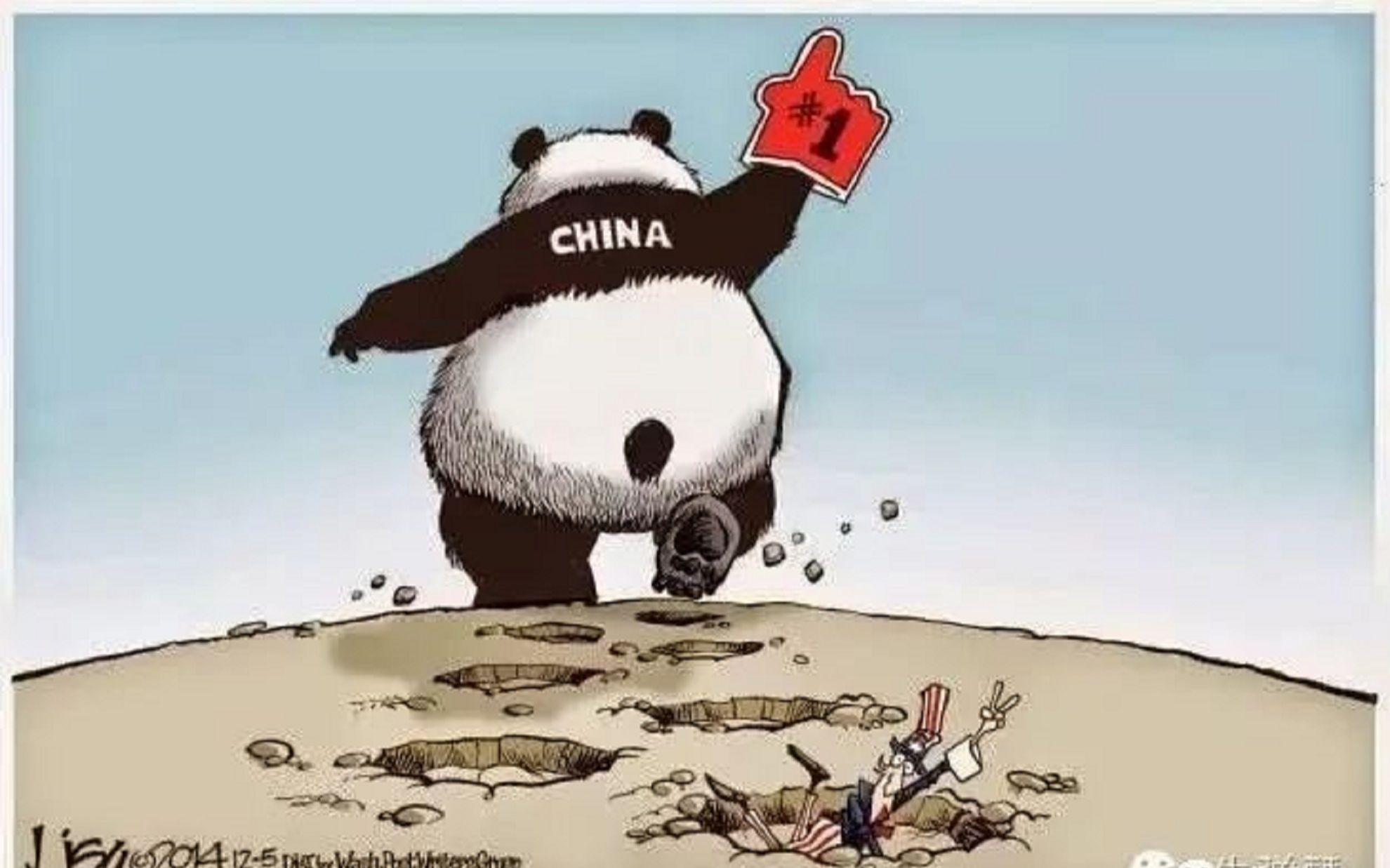 又一位总统，为中国拍案而起！