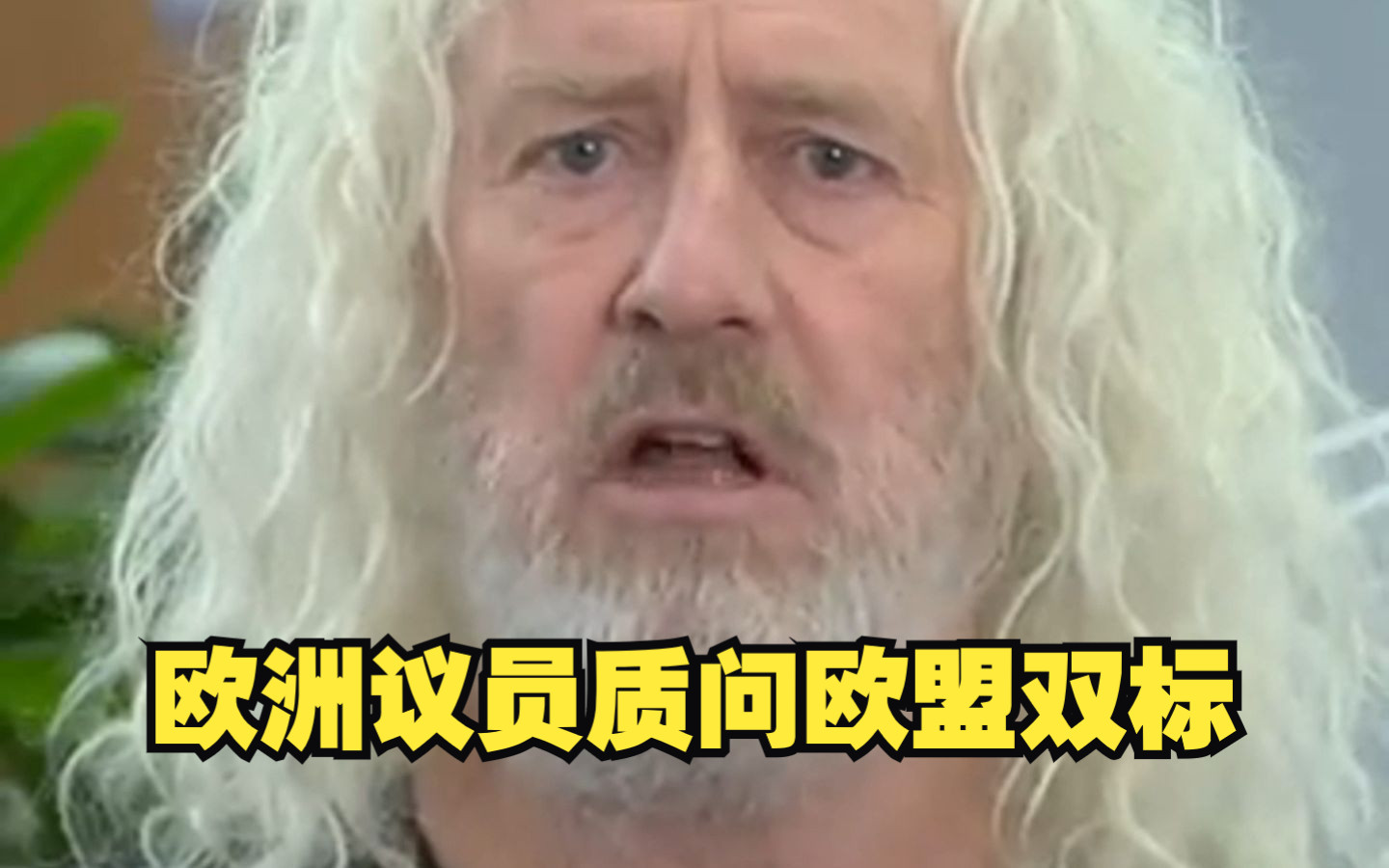 欧洲议员质问欧盟双标：欧盟为什么直接支持以色列，巴勒斯坦人的命就不重要吗？
