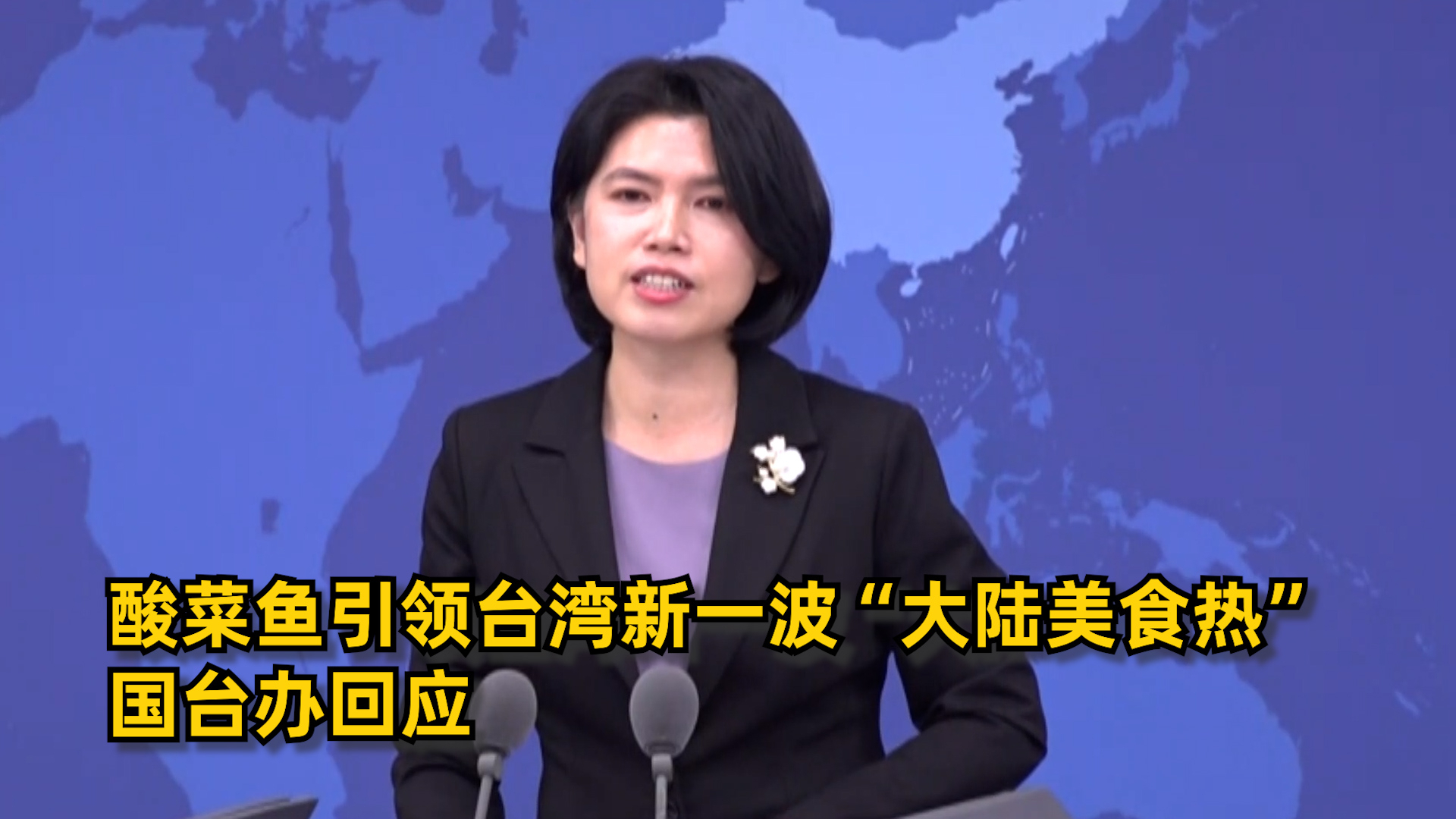 酸菜鱼引领台湾新一波“大陆美食热” 国台办回应