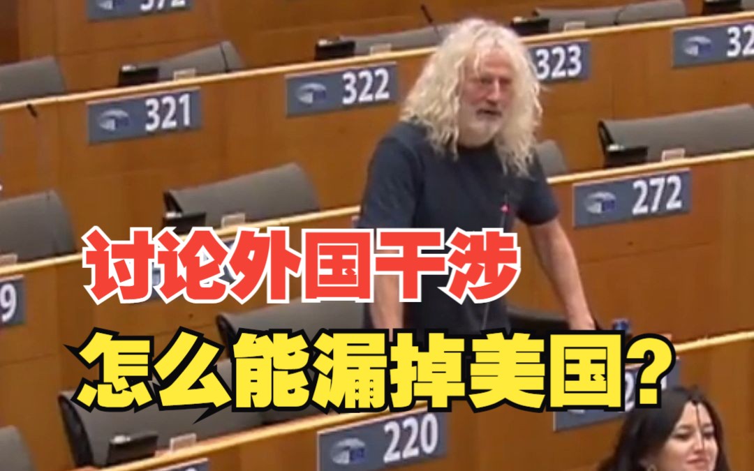 欧洲议会议员：讨论外国干涉 怎么能漏掉收买欧洲媒体的美国呢？