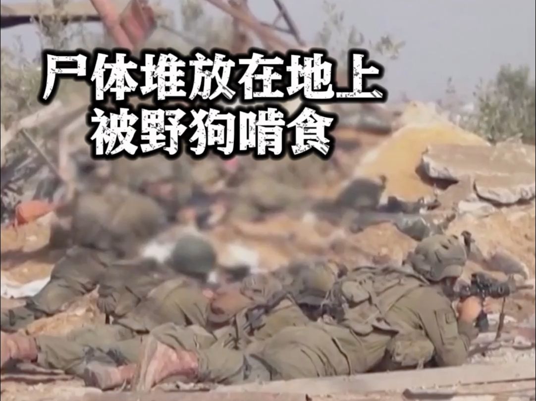 骇人听闻！以军被曝比赛谁打死的人多 内察里姆走廊成"尸体线"