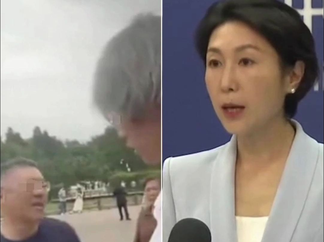日本游客在圆明园拍照被制止，外交部回应