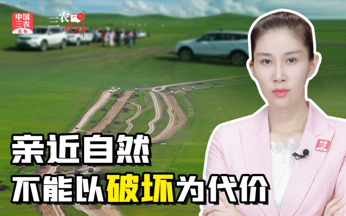三农锐评丨亲近自然，不能以破坏为代价