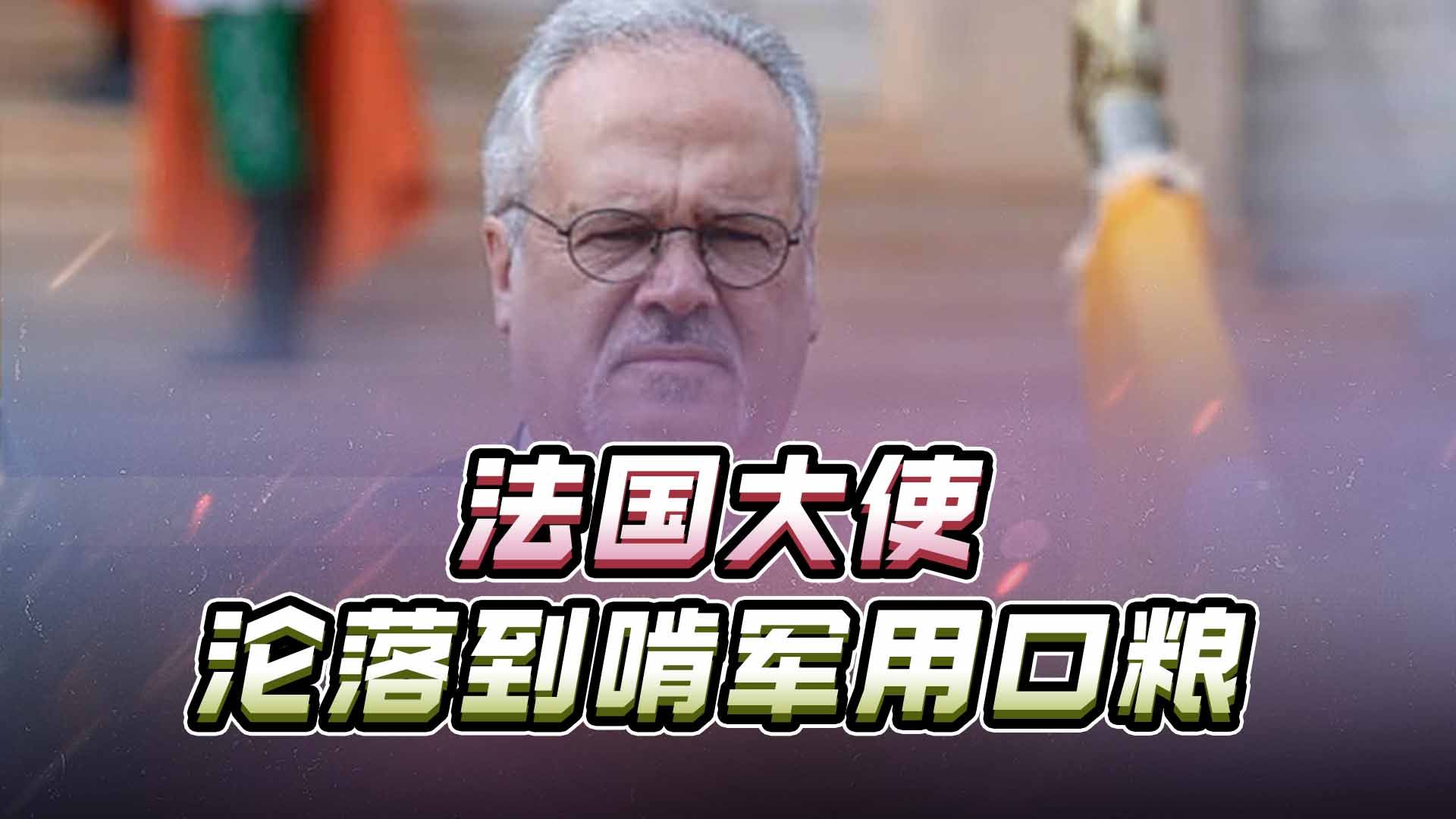 法国大使秒变“人质”，还只能啃军用口粮，不如早点考虑中国方案