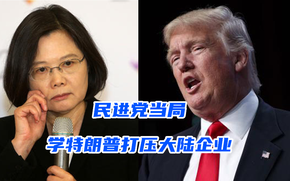 民进党当局学特朗普打压大陆企业，专家：将导致台湾陷入经济窘境