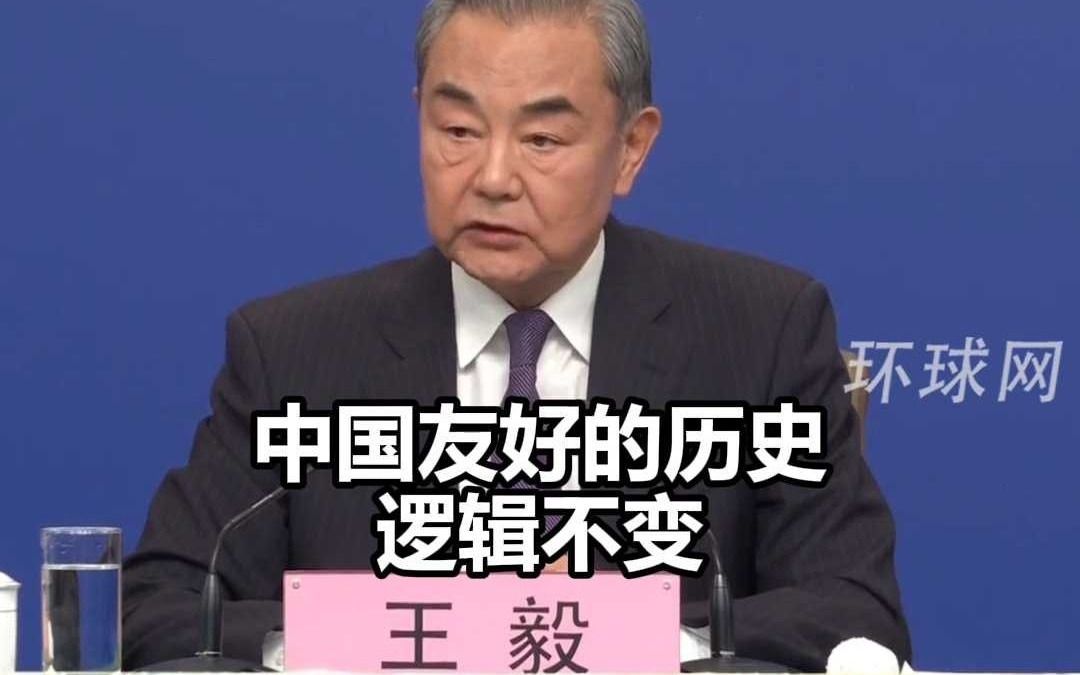 王毅回应俄媒记者提问：中俄关系总会被问到，无论国际环境如何变化，中俄友好历史逻辑不变