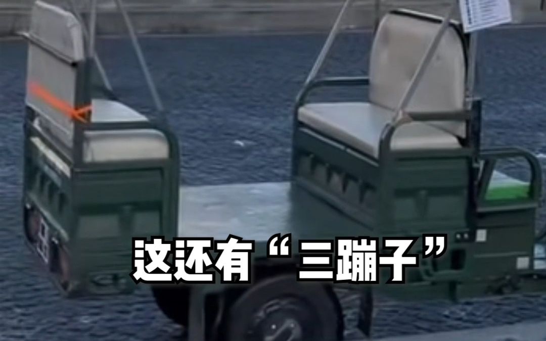 哈尔滨小伙去法国旅游，看到卢浮宫感叹：欧式建筑+“三蹦子”，仿佛回到哈尔滨