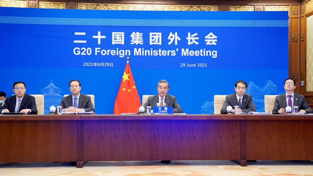 全球迫切需要强化完善多边机制！二十国集团外长会谈了什么？