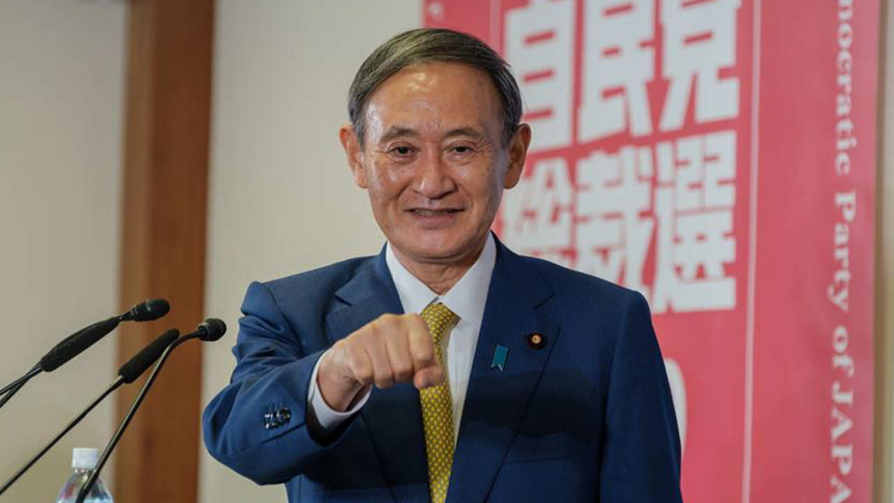 菅义伟接任日本首相，新内阁将于今日正式成立