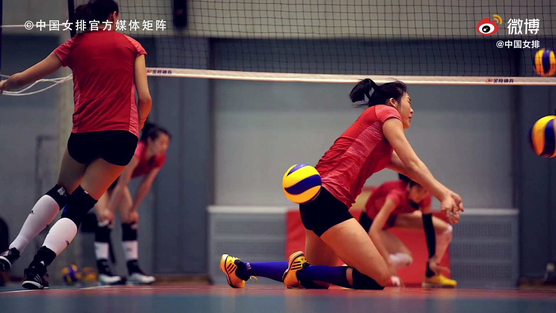 中国女排训练视频