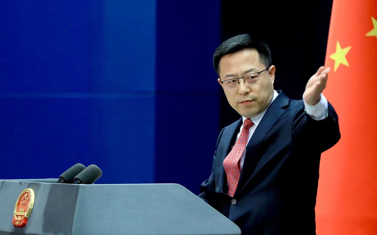 赵立坚：美方不能一面要求中方合作一面制裁中方