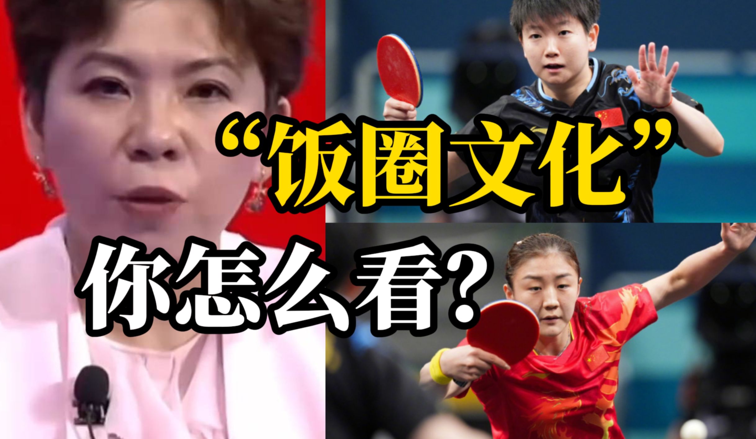 邓亚萍谈国乒“饭圈文化”：都是中国队，只讲喜欢谁，不用攻击谁！
