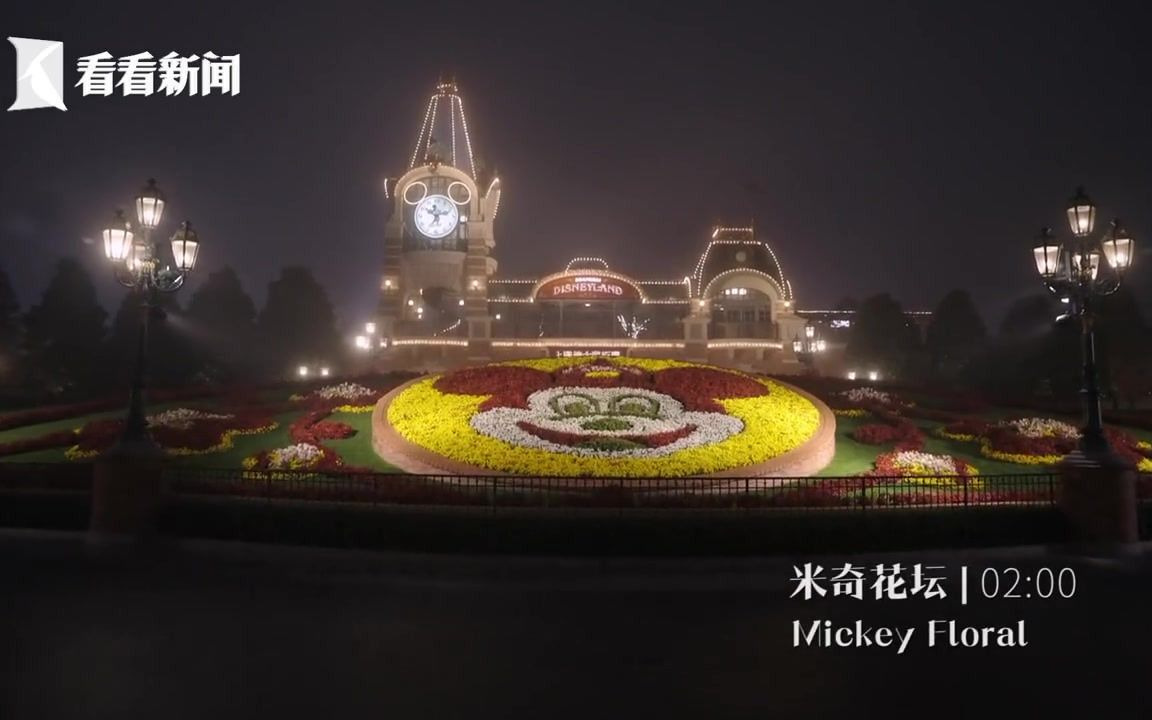 0点后的上海迪士尼，你见过吗？他们在深夜修复你的童话