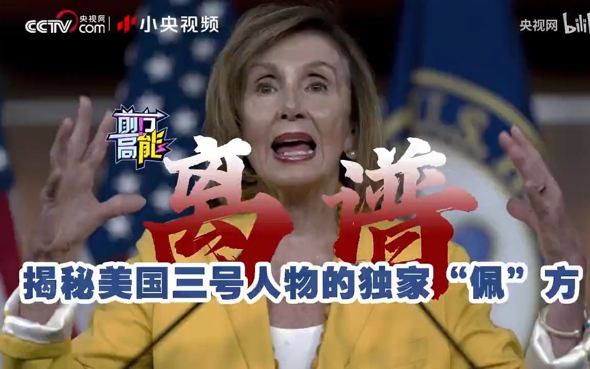 揭秘美国三号人物的独家“佩”方