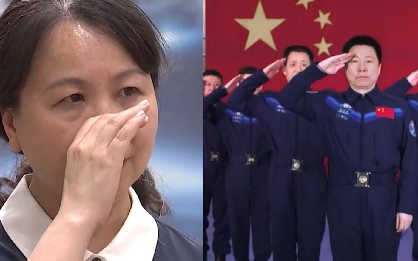 30年来7次送航天员上太空 航天员女教头接受采访 提到一首歌哽咽了