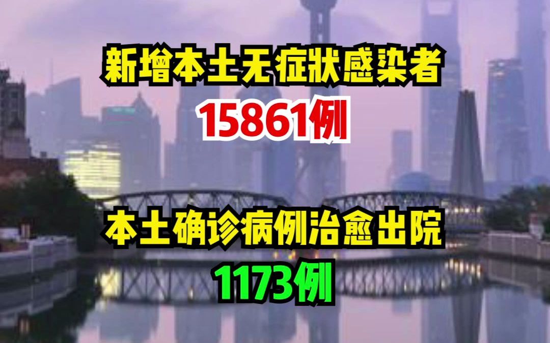 昨日新增本土确诊病例2634例、无症状感染者15861例。新增本土死亡病例8例，平均年龄77.5岁，最大年龄93岁。死亡的直接原因均为基础疾病所致