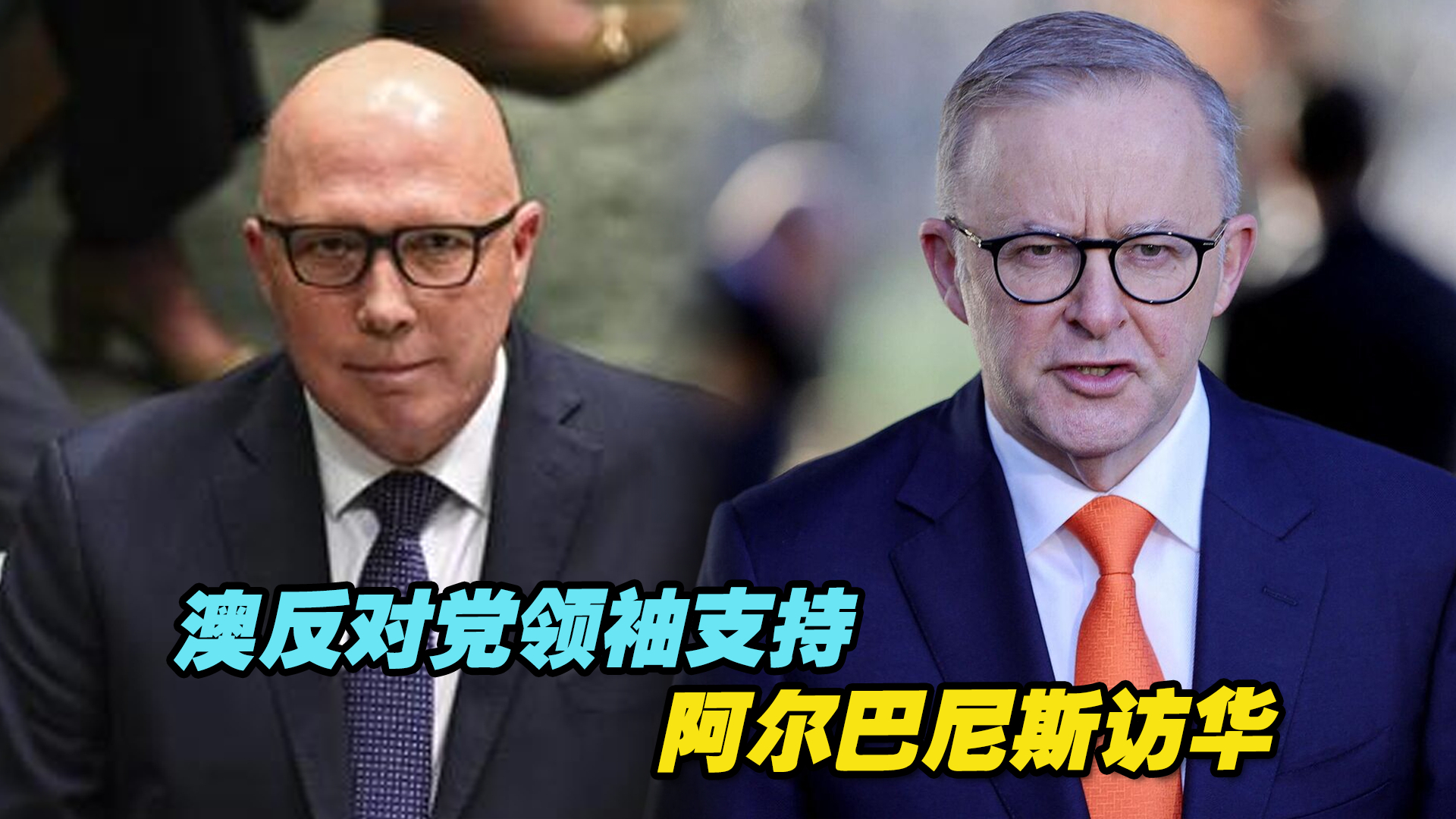澳反对党领袖反驳前总理莫里森言论，支持阿尔巴尼斯访华