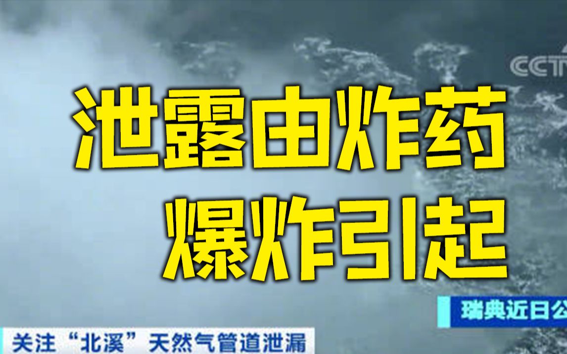 丹麦、瑞典提交“北溪”管道泄漏联合报告：北溪管道泄漏事件由炸药爆炸引起