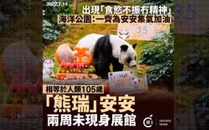 香港海洋公园35岁大熊猫安安抱恙，特首和市民都急了！