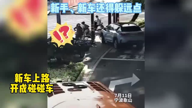 新手新车上路，要躲远一点