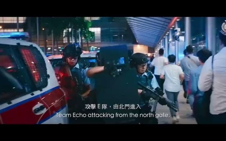比港片还震撼！2021香港警队最新宣传片《守城》