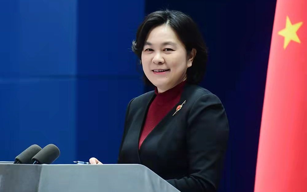华春莹：台湾当局借乌克兰问题蹭热点和碰瓷不明智