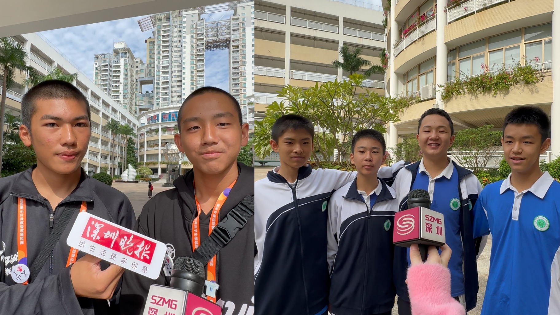 深台学生互谈第一印象 威武 霸气 VS 优雅 英俊