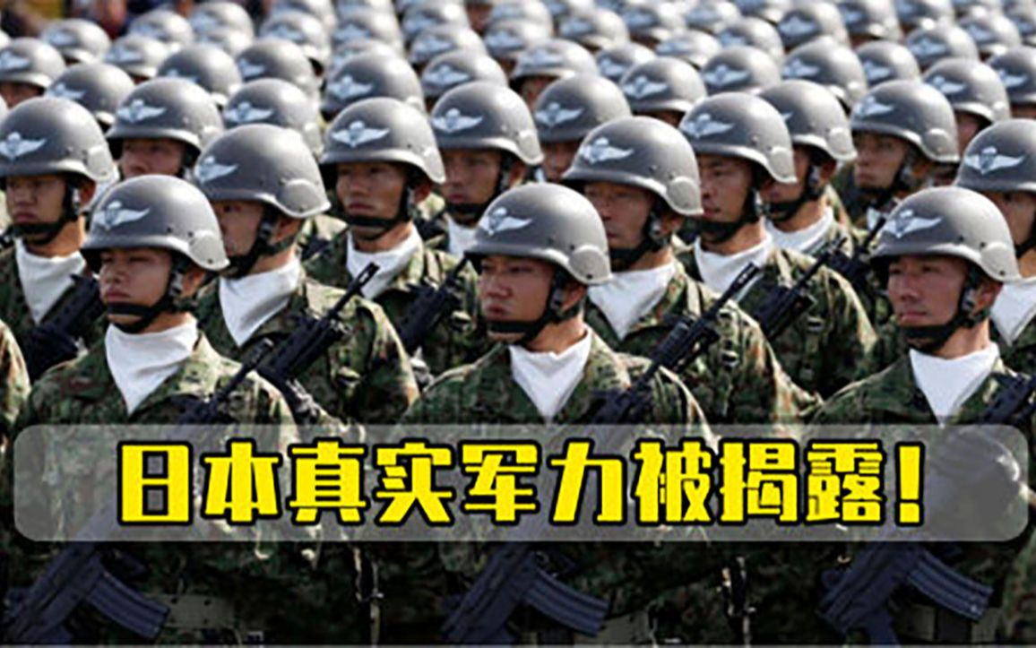 全世界都被骗了因一场台风突袭，日本真实军力意外被揭露
