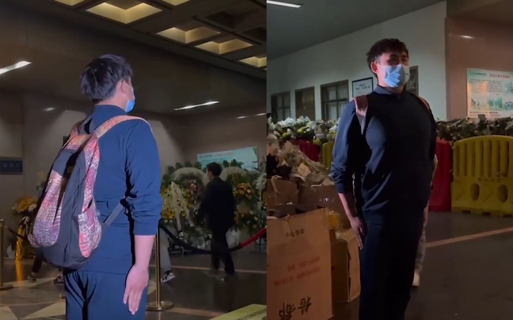 退伍军人给袁老站最后一班岗：连夜赶到长沙 吊唁厅前身姿笔挺！