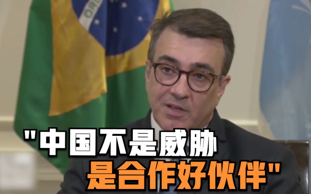 巴西外长：中国不是威胁 是合作好伙伴