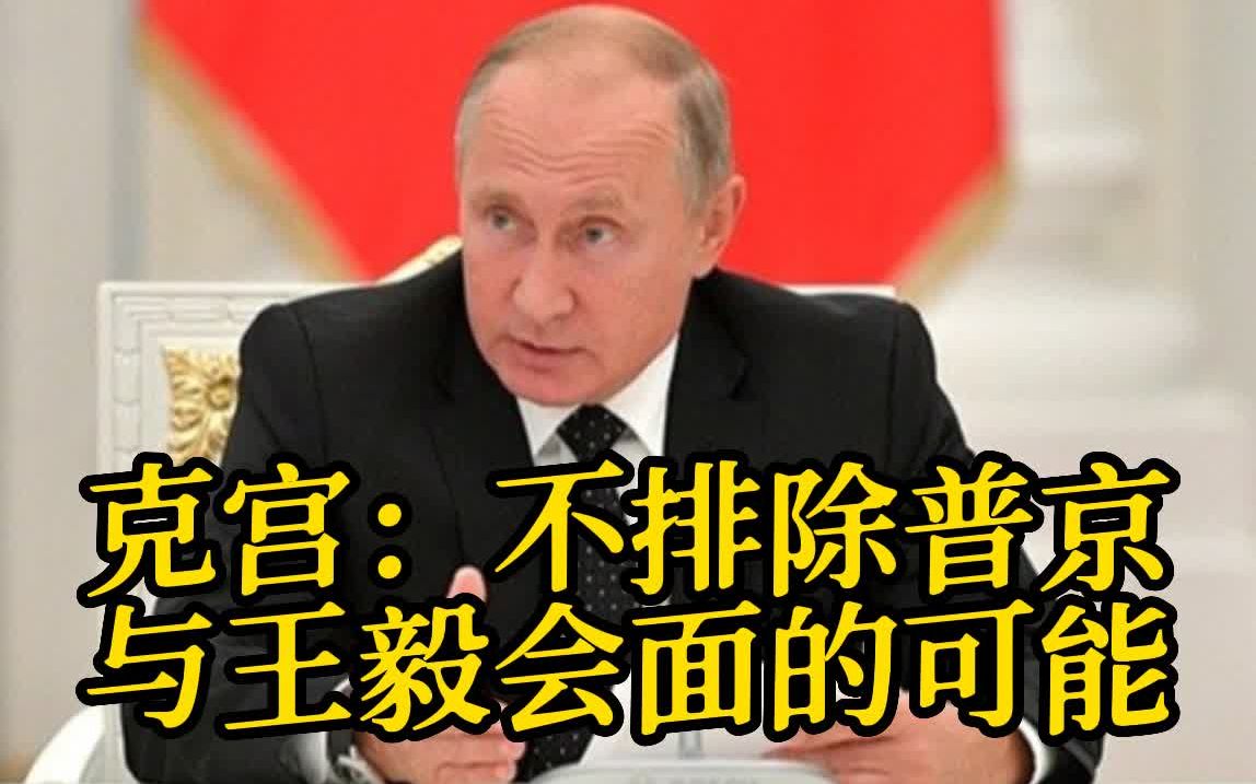 克宫：不排除普京与王毅会面的可能
