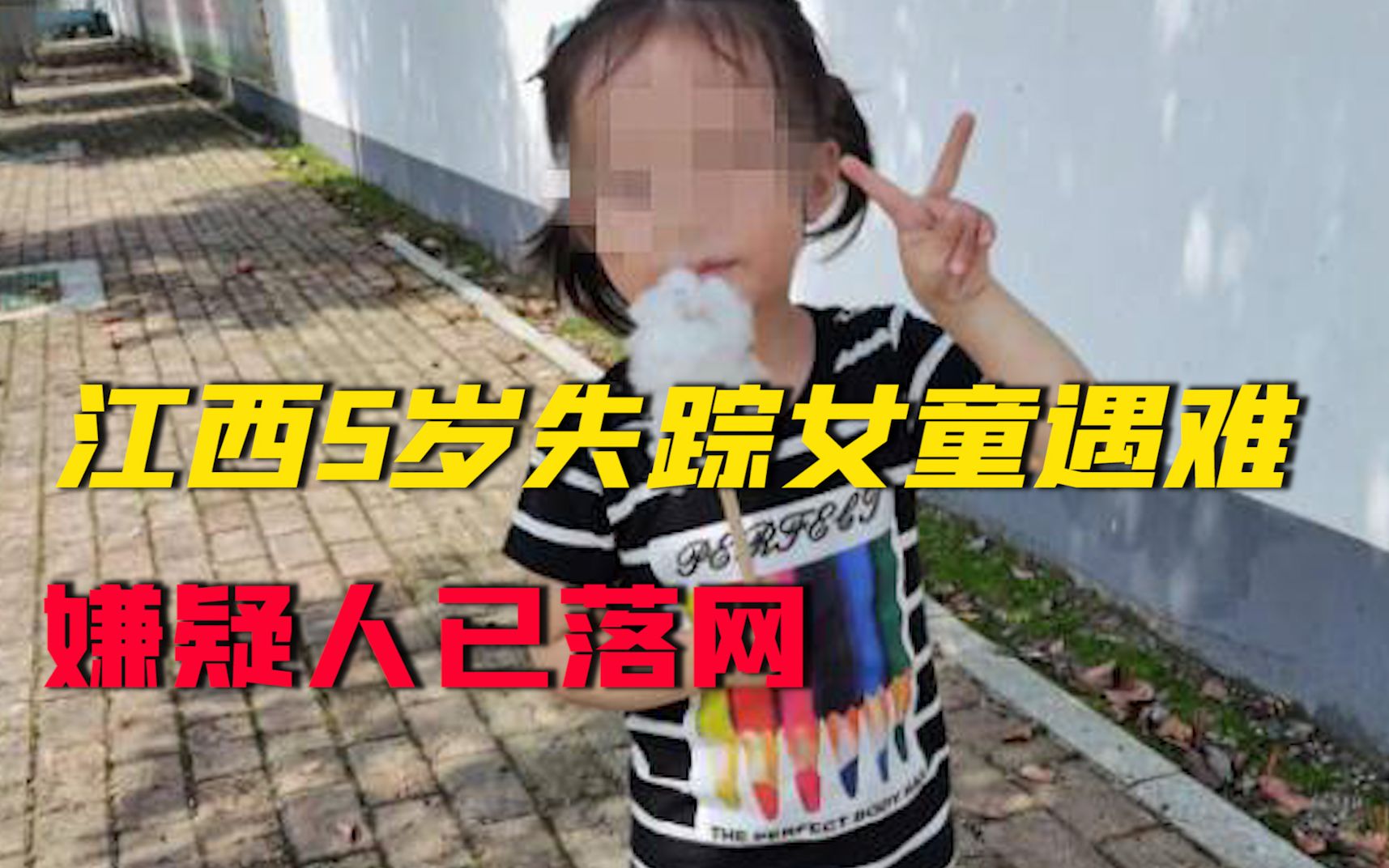 江西德兴5岁失踪女童遇难，嫌疑人已落网，遇害者家属：无冤无仇