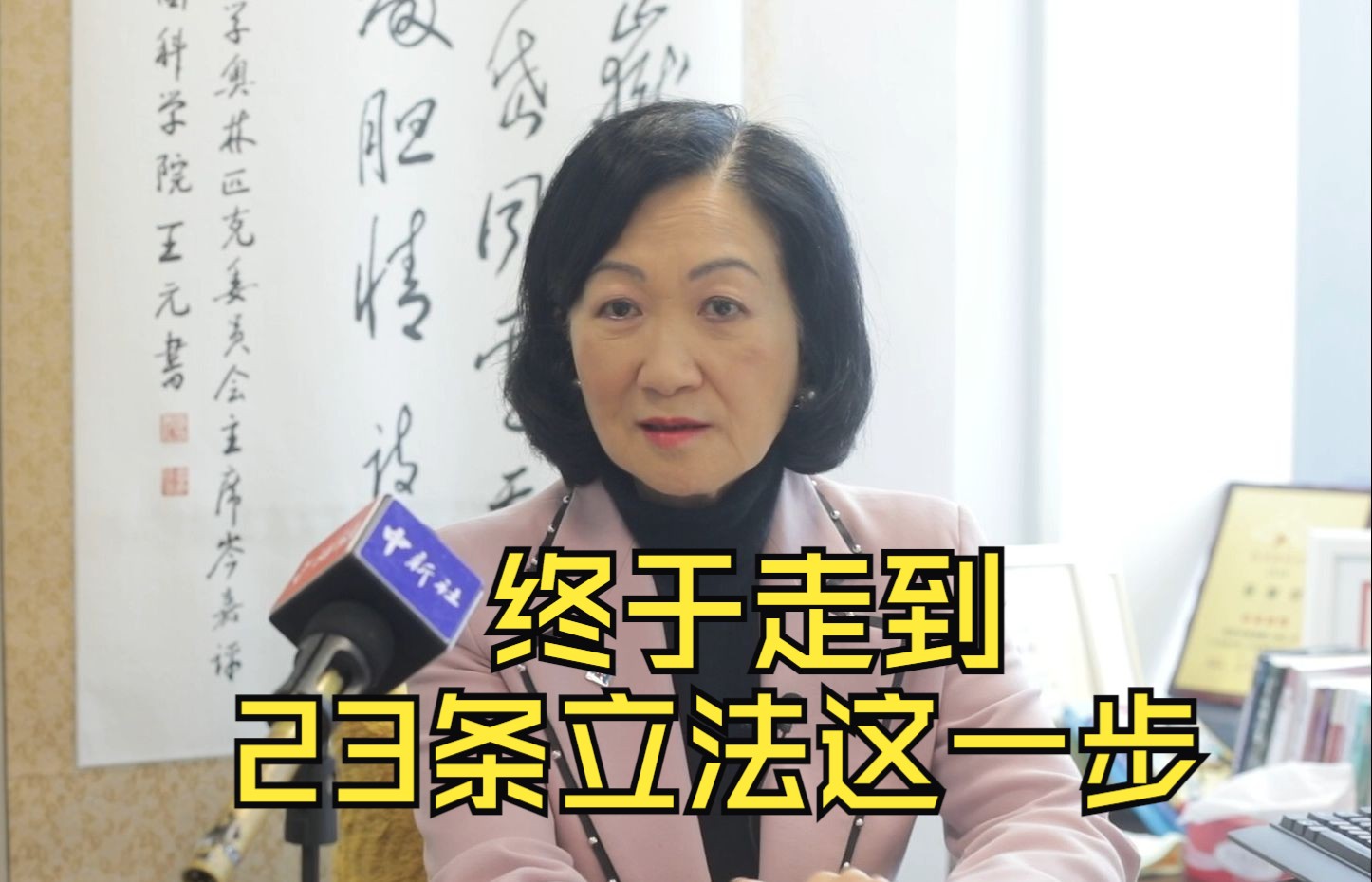 专访叶刘淑仪：十年又十年 终于走到23条立法这一步
