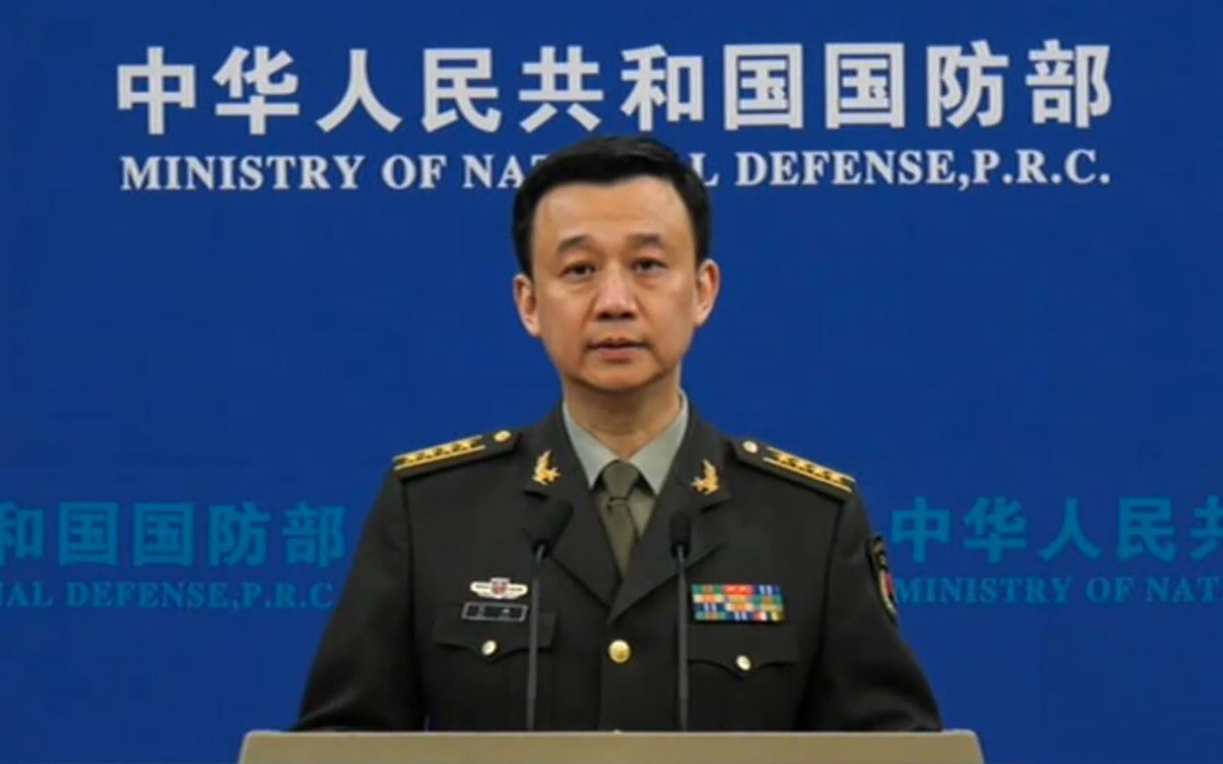 国防部严正警告“台独”分子：“台独”就意味着战争