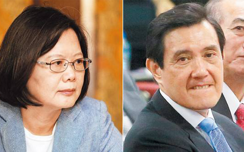 蔡英文呛马英九：别以为“卑躬屈膝”能换来和平，马举实例反击