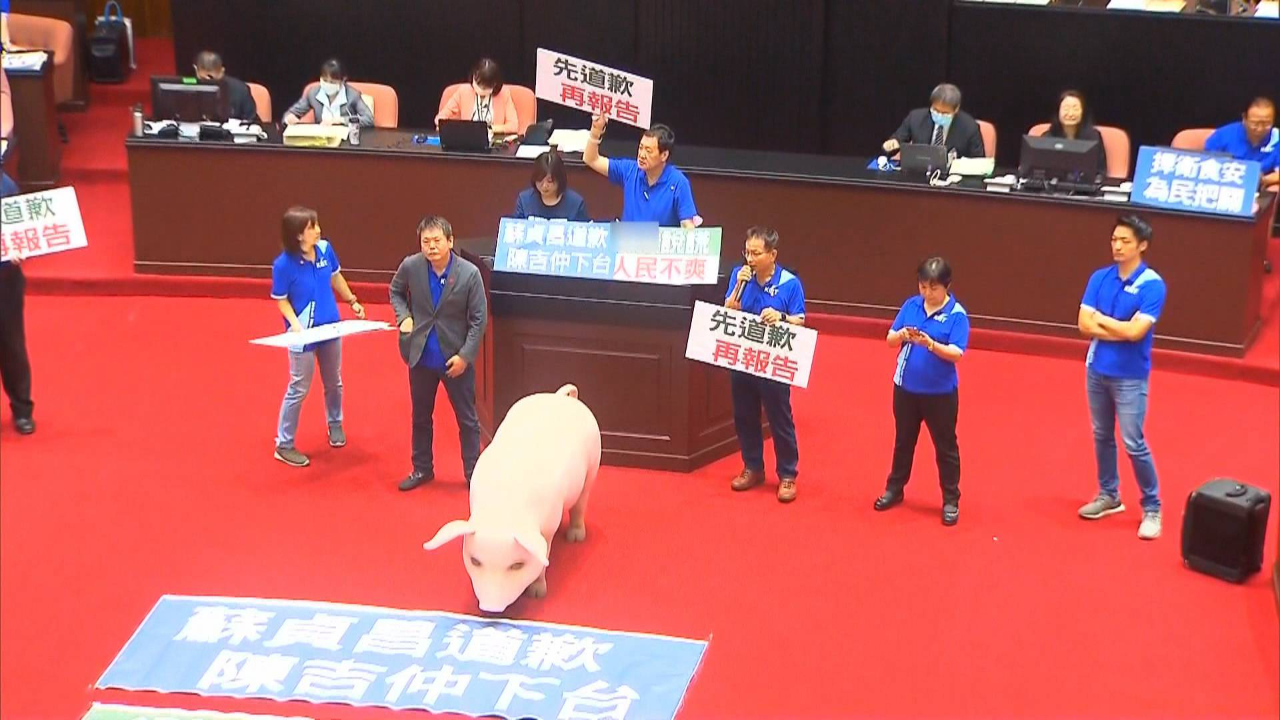 与民进党杠到底！国民党串连县市党部反美猪，将战场扩大到基层
