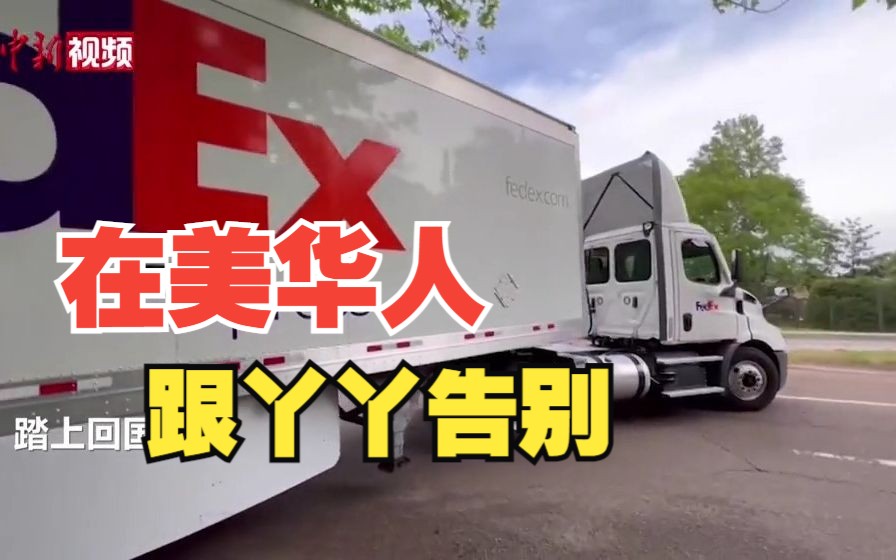 旅美大熊猫“丫丫”启程回国