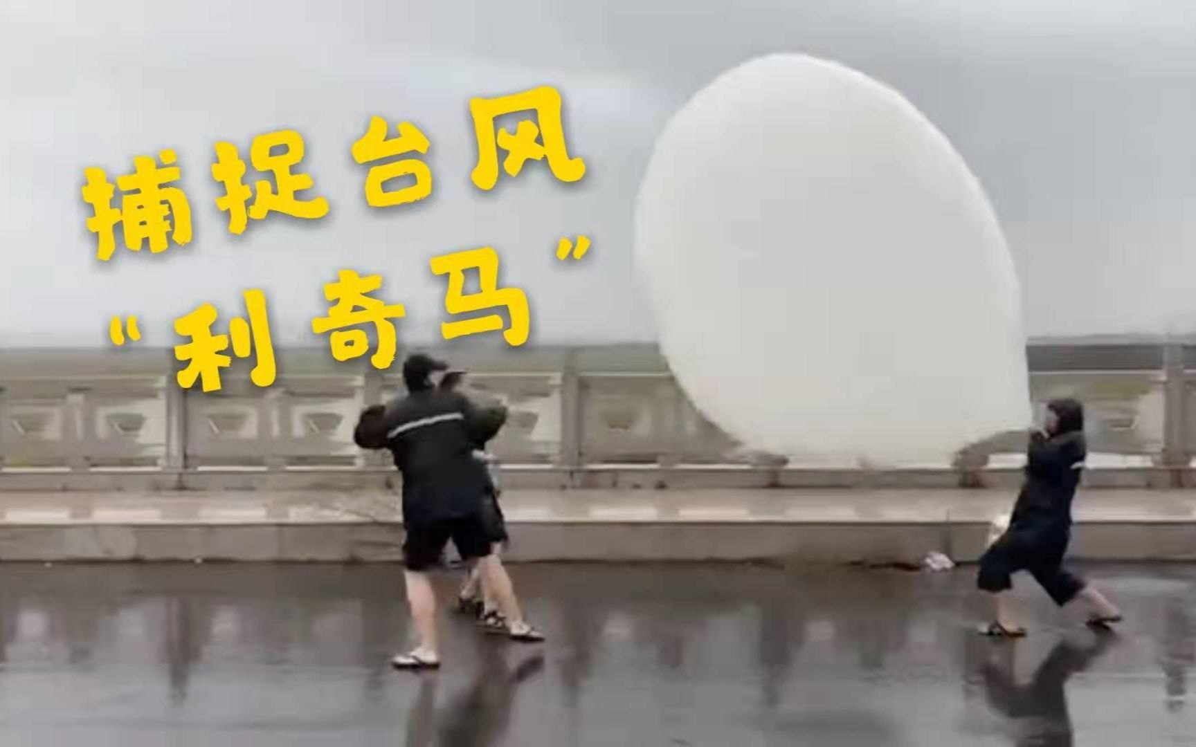 捕捉台风“利奇马”
